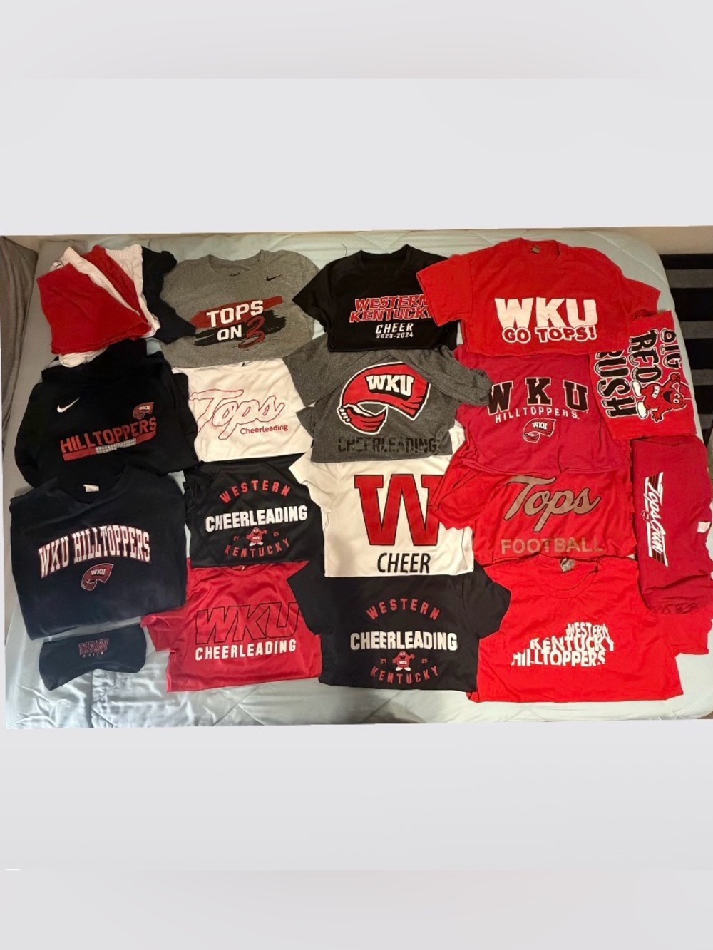 WKU Tops/Hoodies Cheer Bundle Lot